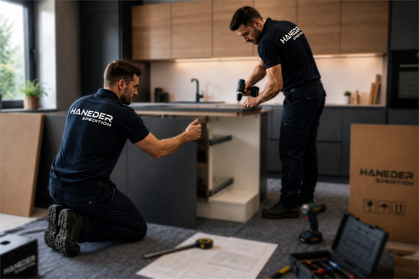 Möbelmontage beim Kunden
